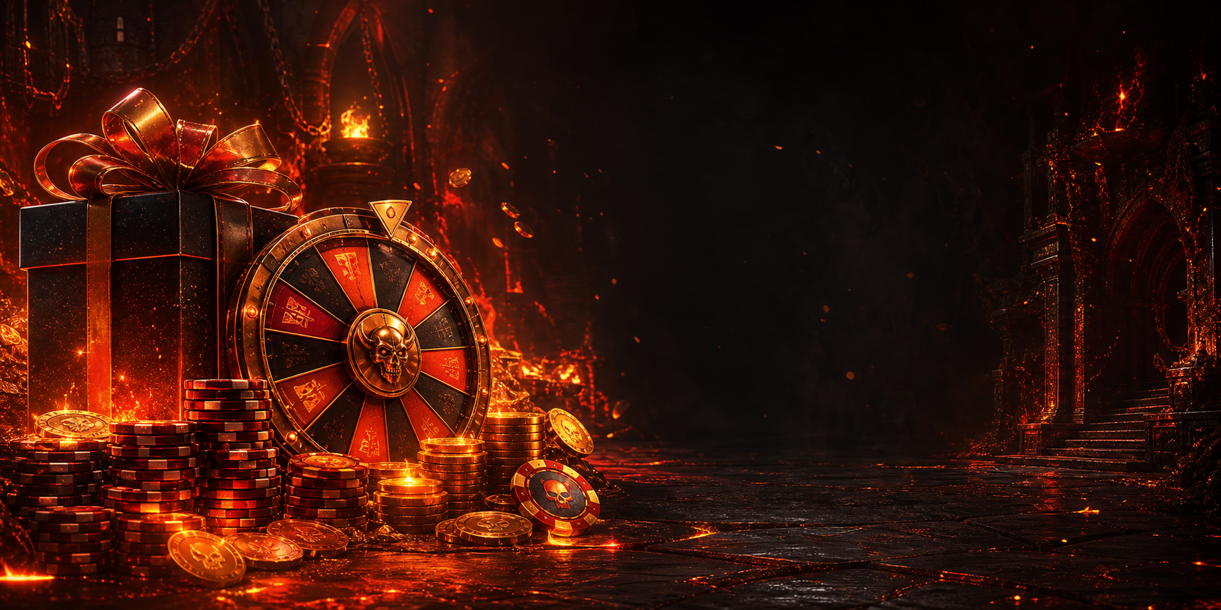 HellSpin banner bez textu pro stránku Bonusy