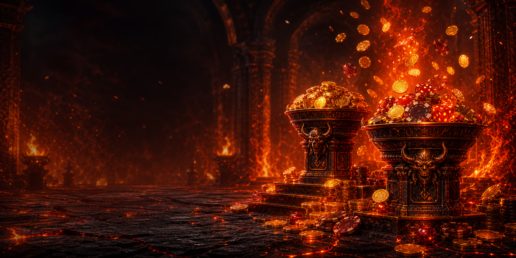 HellSpin promo banner bez textu Bonus za druhý vklad